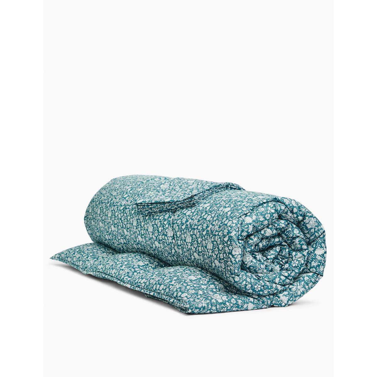 M&S Collection Edith 10.5 Tog Coverless Duvet & Pillowcase - SGL - Blue Mix, Blue Mix – image 4