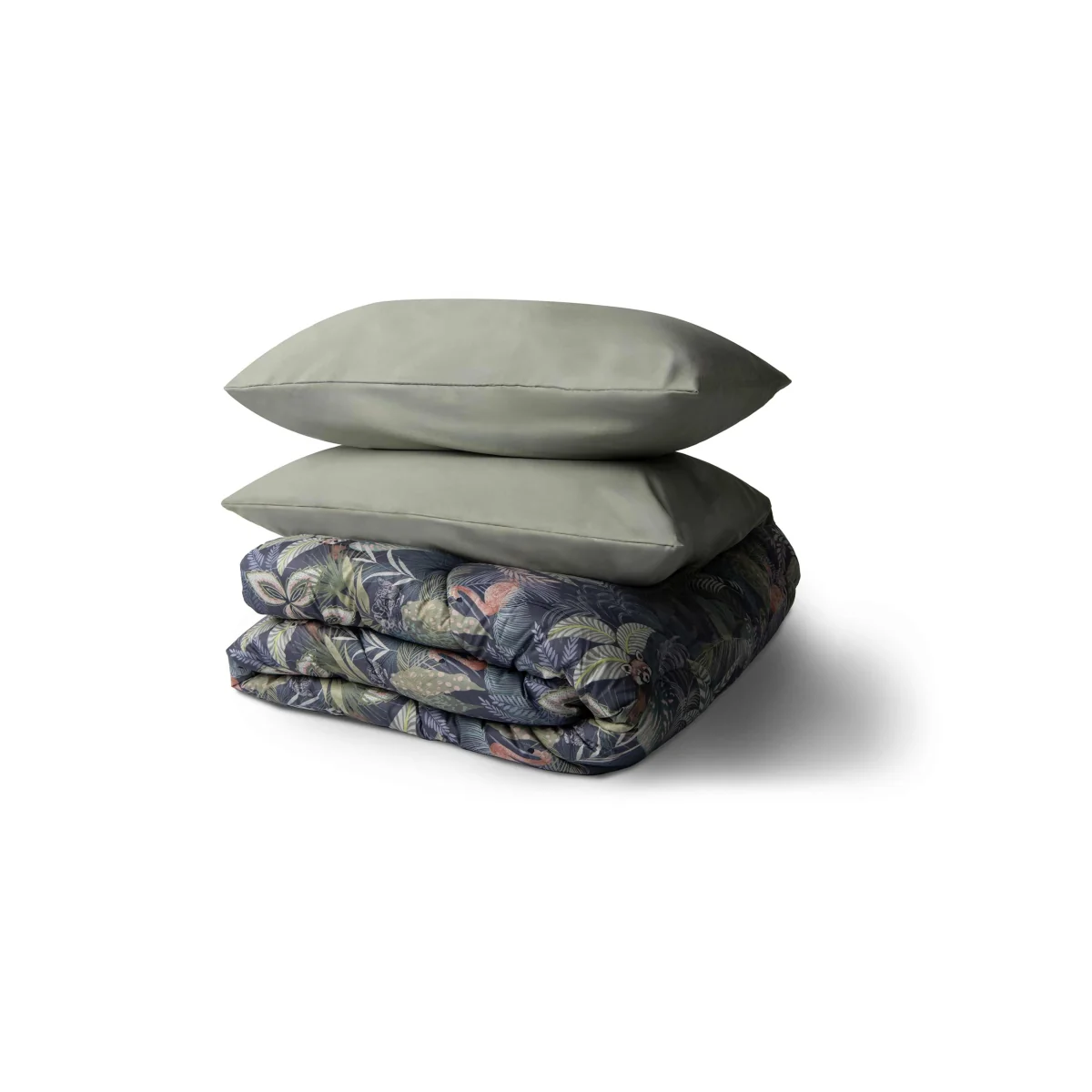 Nightlark Safari 10.5 Tog Coverless Duvet and Pillowcase Dark Navy – image 6