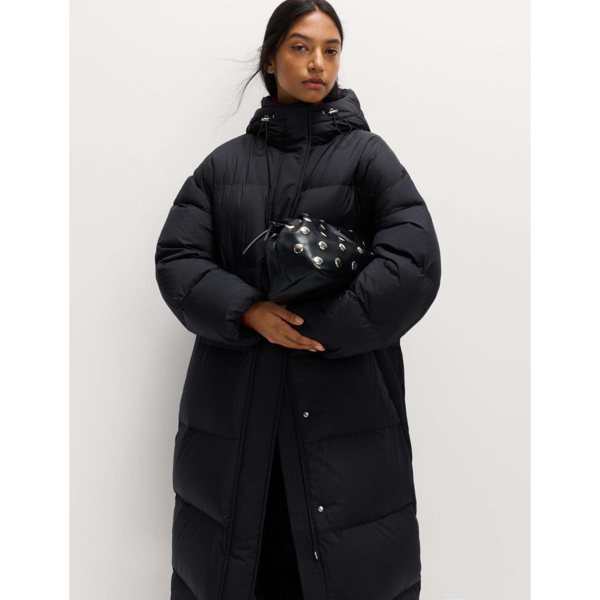 M&S Feather & Down Stormwear™ Padded Duvet Coat Dark Khaki – image 2