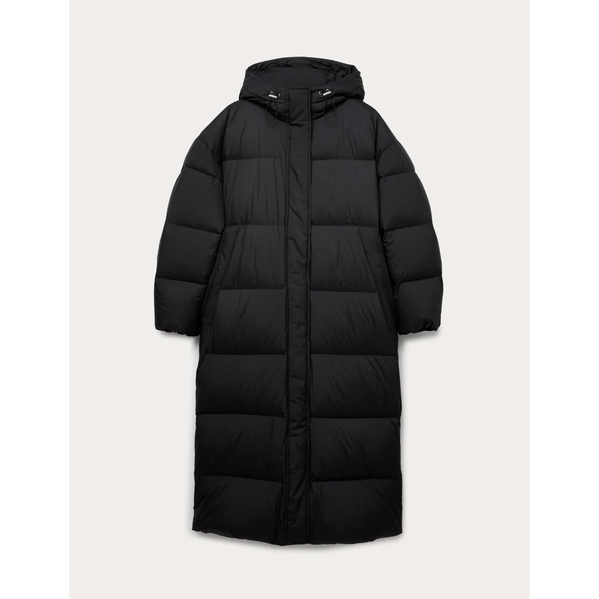 M&S Feather & Down Stormwear™ Padded Duvet Coat Dark Khaki – image 3