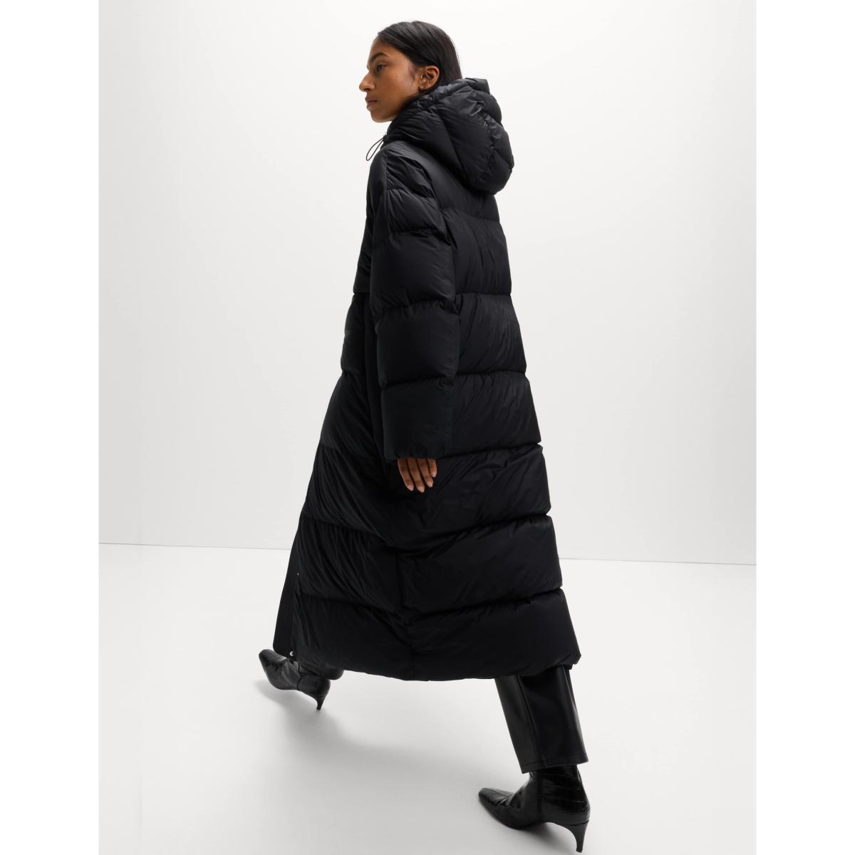 M&S Feather & Down Stormwear™ Padded Duvet Coat Dark Khaki – image 6