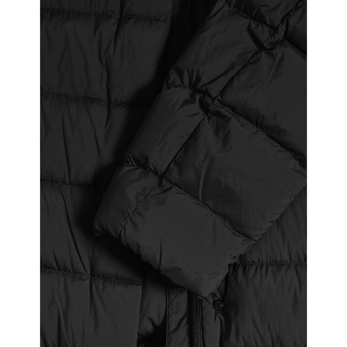 M&S Collection Women's Feather & Down Hooded Duvet Coat - 12REG - Black, Black – image 7