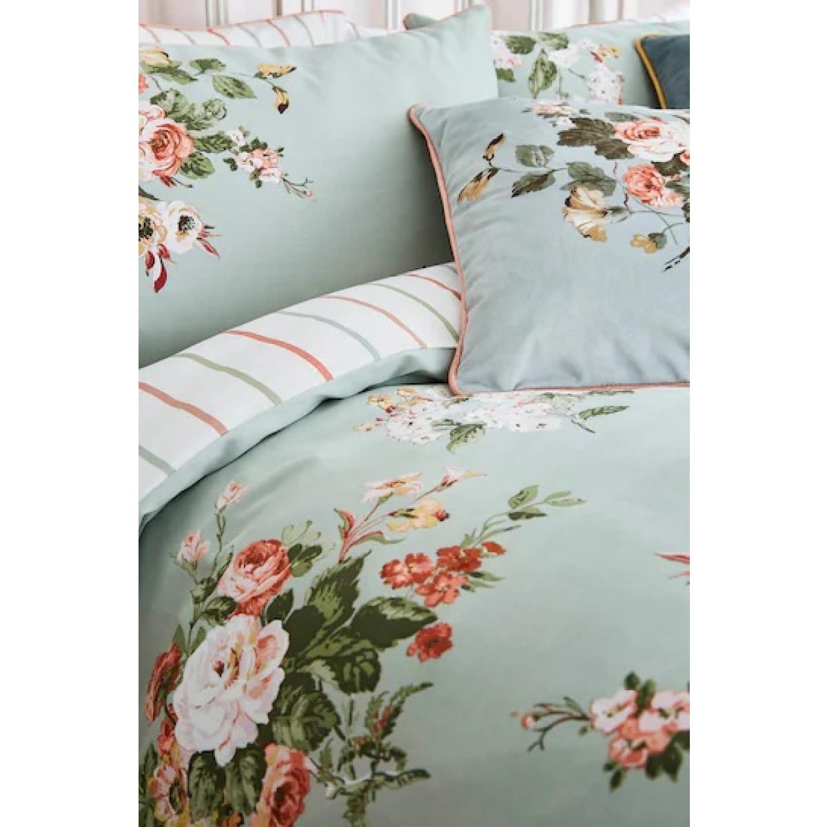 Laura Ashley Rosemore Duvet Set - Sage - Super King – image 5