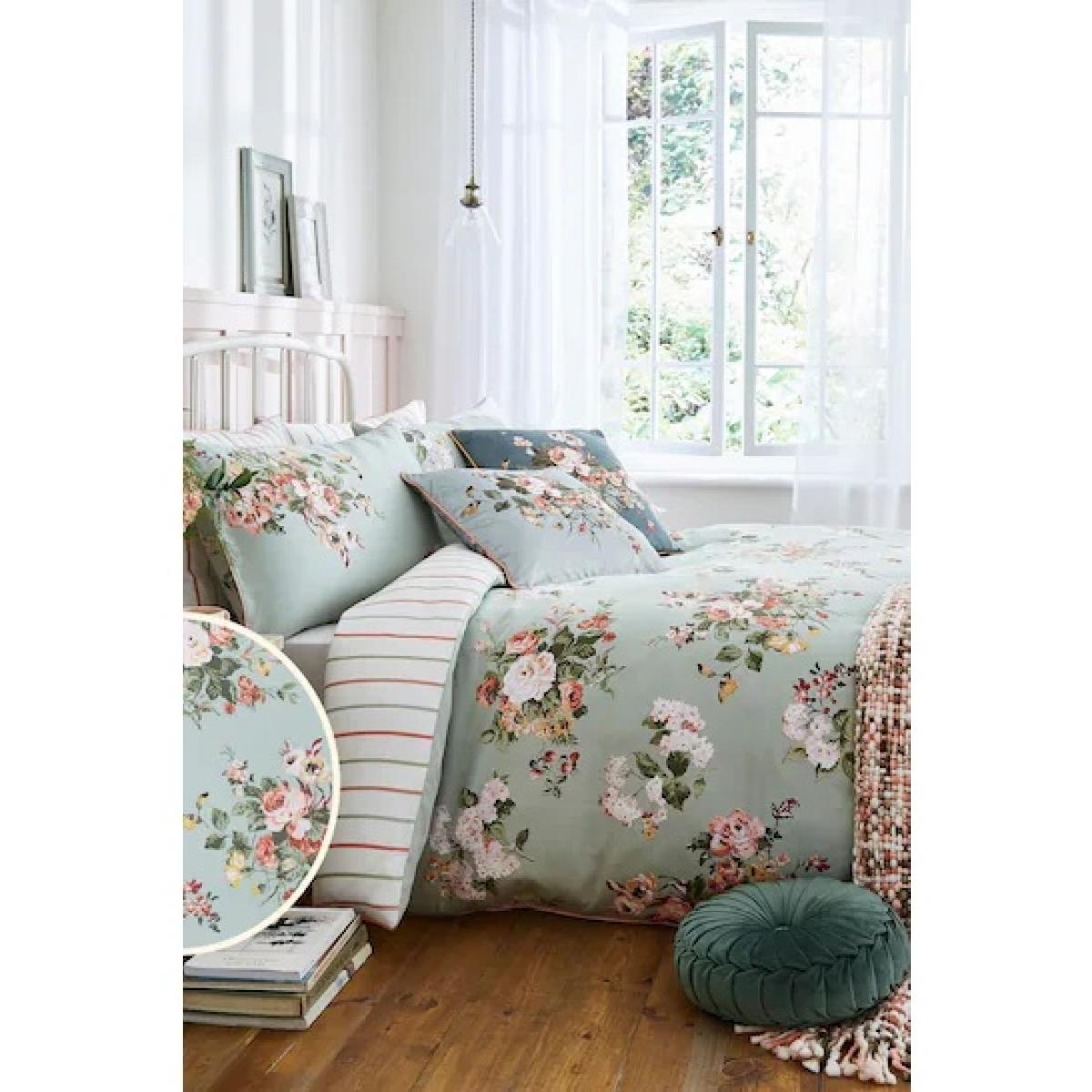 Laura Ashley Rosemore Duvet Set - Sage - Super King – image 7