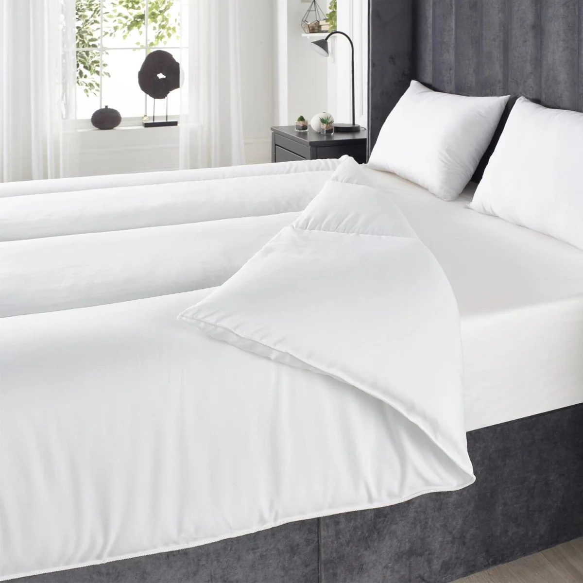 OHS Soft Like Down  Tog Duvet - White / 35cm / super king / 3kg / 4.5 – image 4