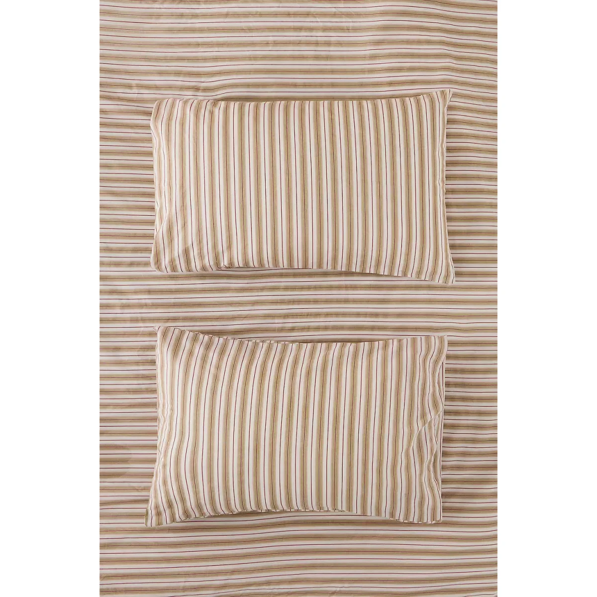 Pink Shirt Stripe Duvet Set - Pink Single at Urban Outfitters – image 6