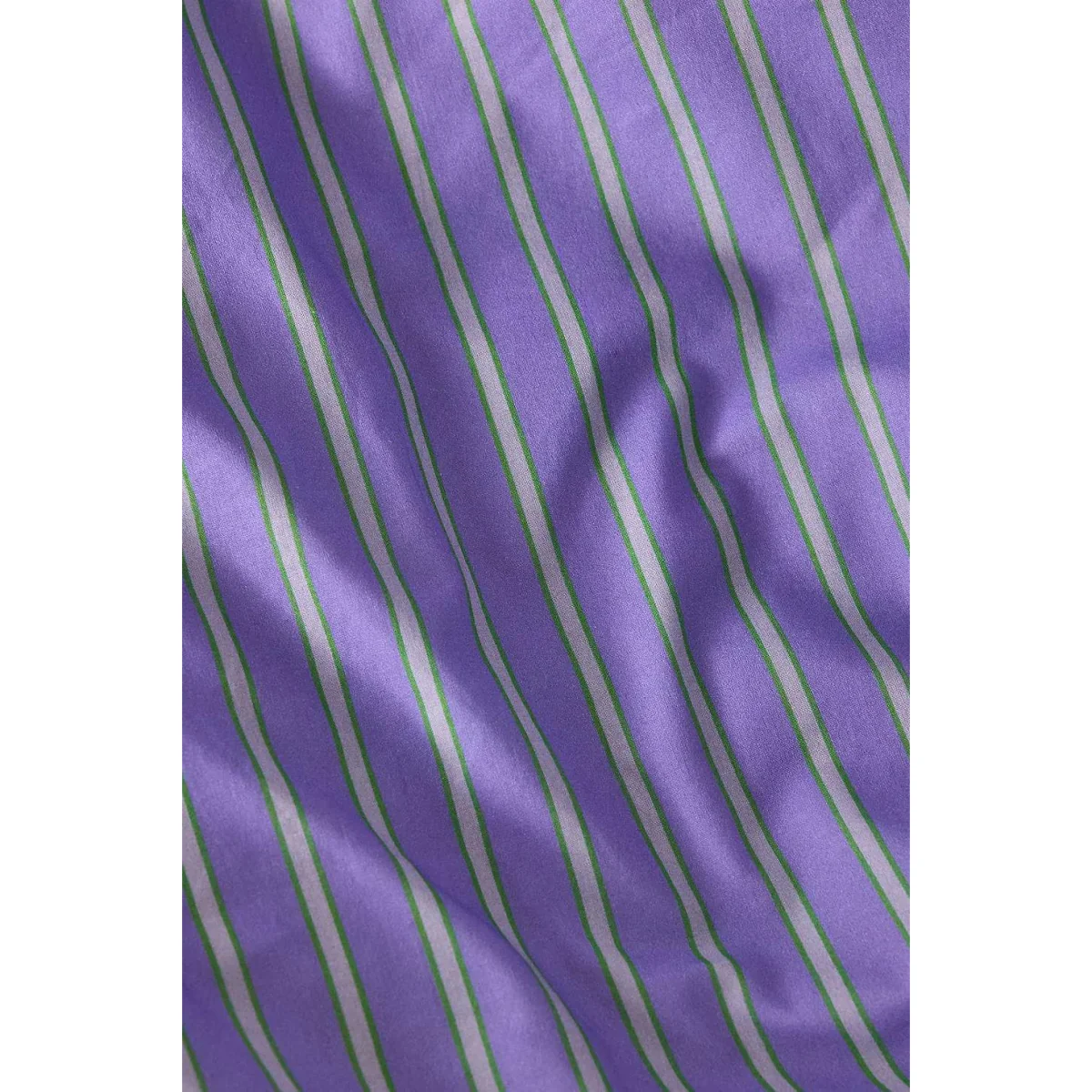 Purple Shirt Stripe Duvet Set - Purple Double at Urban Outfitters – image 4
