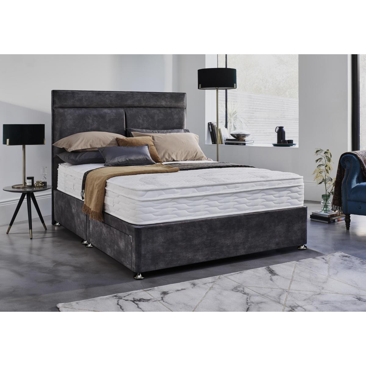 Sleep Story - Latex 3400 Divan Set - Super King - Cream – image 2