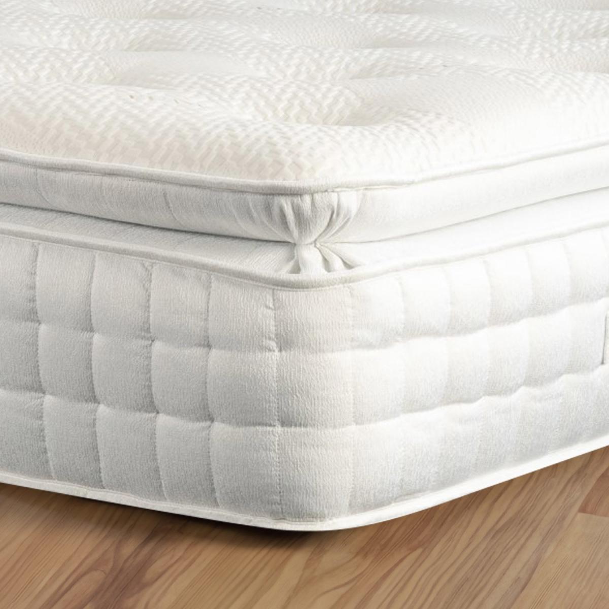 Super King Memory Foam Top 3000 Pocket Sprung Pillow Top Mattress - Sleepful – image 1