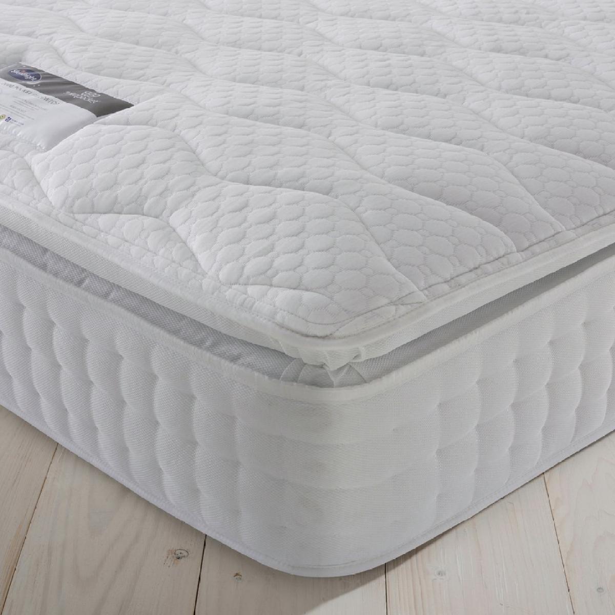 Silentnight 2000 Pocket Pillow Top Eco Superking Mattress – image 1