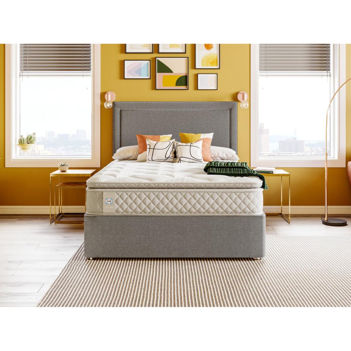 Sealy Abbot Ortho MQ Pillowtop Superking Mattress – image 2