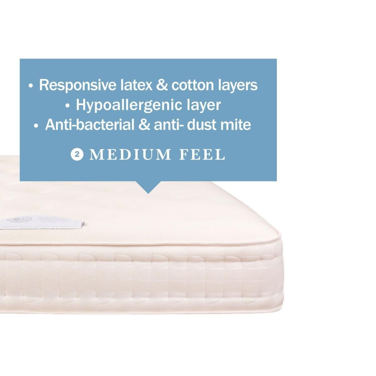 Heal's Latex Pocket 1500 Mattress Super King Firm Tension - Heal's UK Bedroom Furniture – image 6