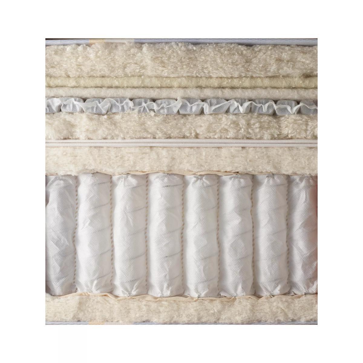 J. Marshall by Vispring No.4 Pillow Top Pocket Spring Mattress, Medium Tension, Emperor – image 3
