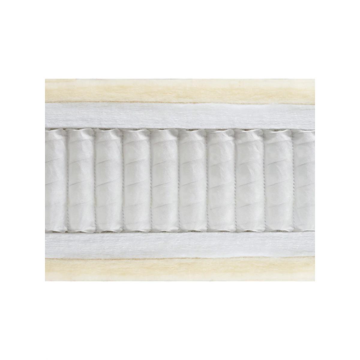 John Lewis & Partners Classic Wool 1200 Pocket Spring Zip Link Mattress, Firm Tension, Super King Size – image 3