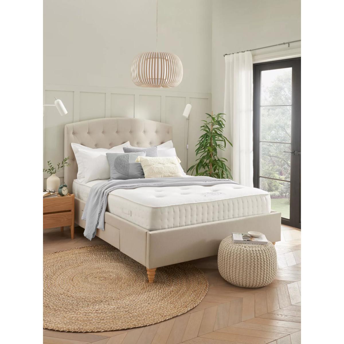 John Lewis Ortho Support 2000 Pocket Spring Mattress, Medium to Firm Tension, Super King Size – image 2