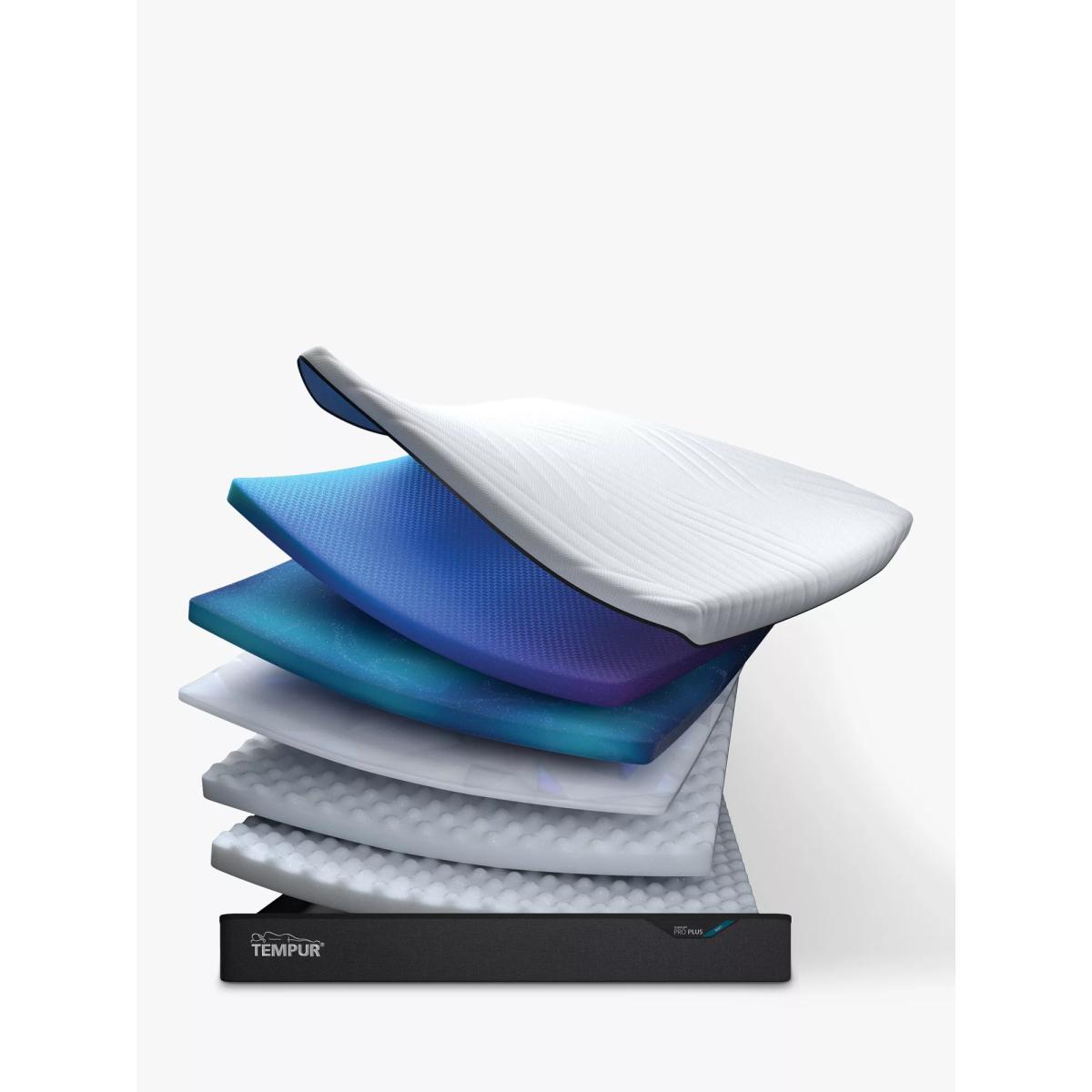 TEMPUR Pro® Plus CoolQuilt Memory Foam Mattress, Soft Tension, Super King Size – image 3
