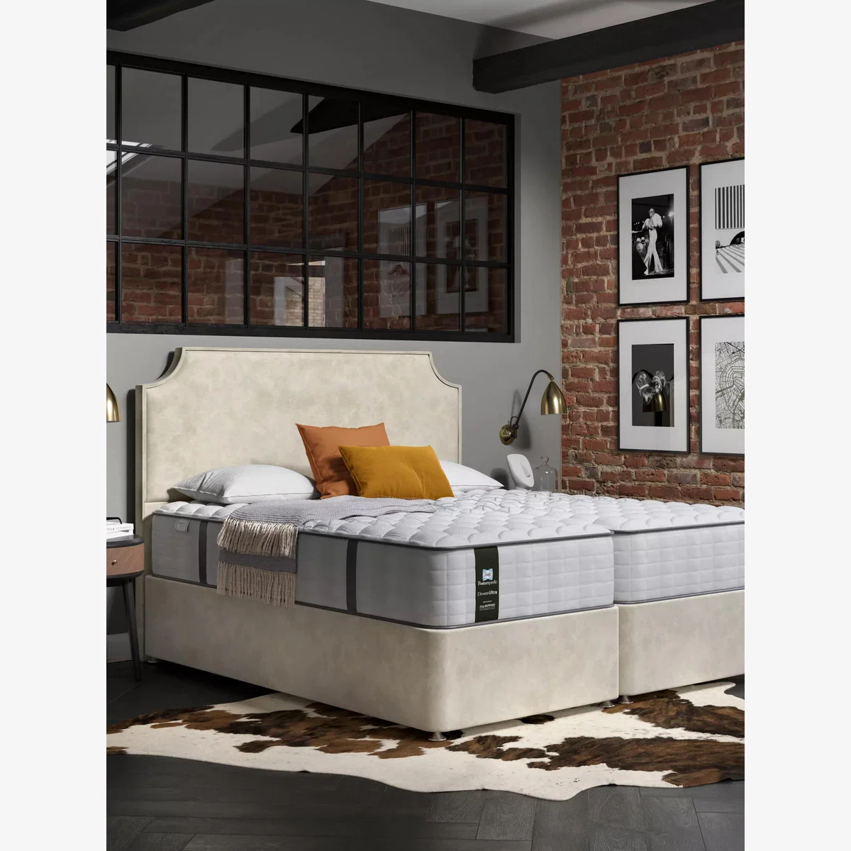 Sealy Posturepedic Restore Zip Link Mattress, Firm Tension, Super King Size – image 1