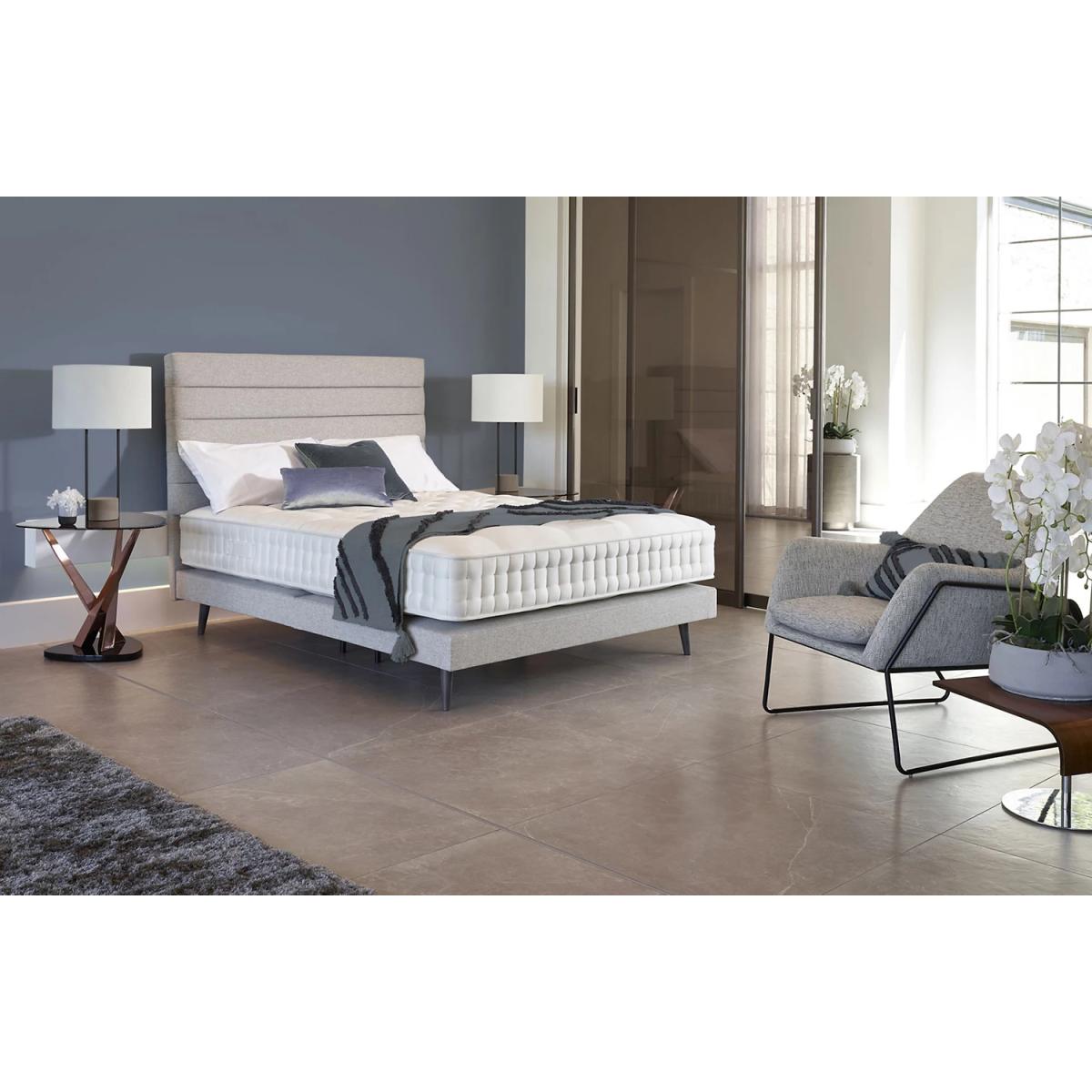 M&S X Harrison Spinks 5500 Orthopaedic Heritage Extra Firm Mattress - 4FT6 - White, White – image 2