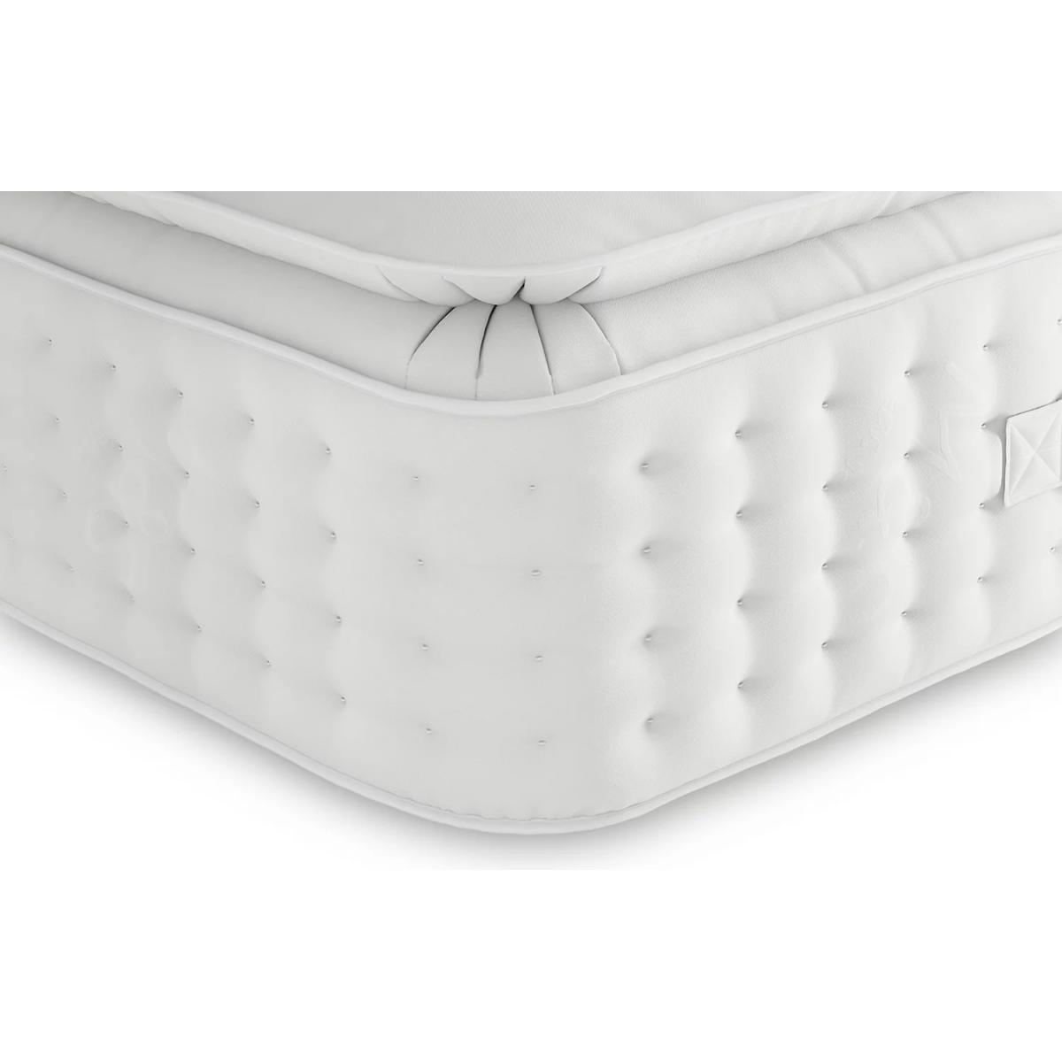 Pillowtop Cashmere & Merino 2250 Pocket Spring Medium Mattress - 6FT - White, White – image 3