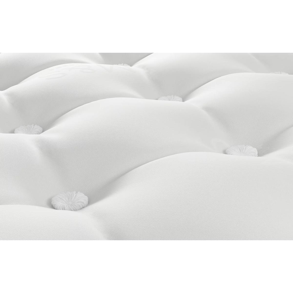 Pillowtop Cashmere & Merino 2250 Pocket Spring Medium Mattress - 6FT - White, White – image 5