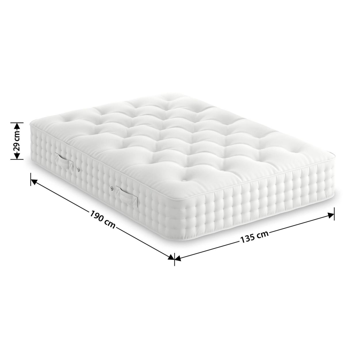 Ortho 1250 Pocket Spring Firm Mattress - 6FT - White, White – image 6