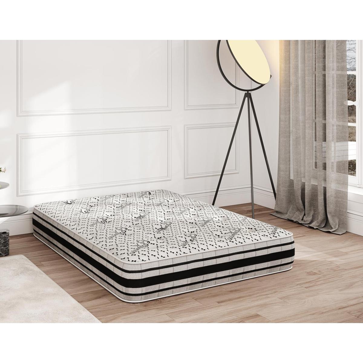Cashmere 1000 Pocket Sprung Mattress Super King - White – image 2