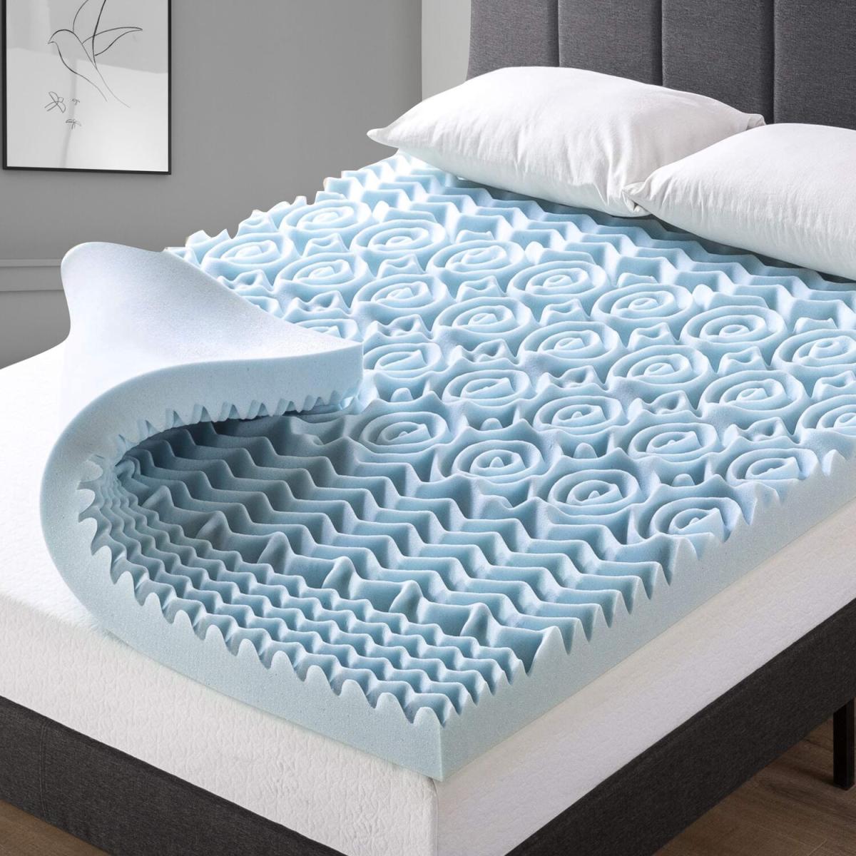 2 Inch Cooling Air Flow Mattress Topper - White / Superking 7.4kg – image 3