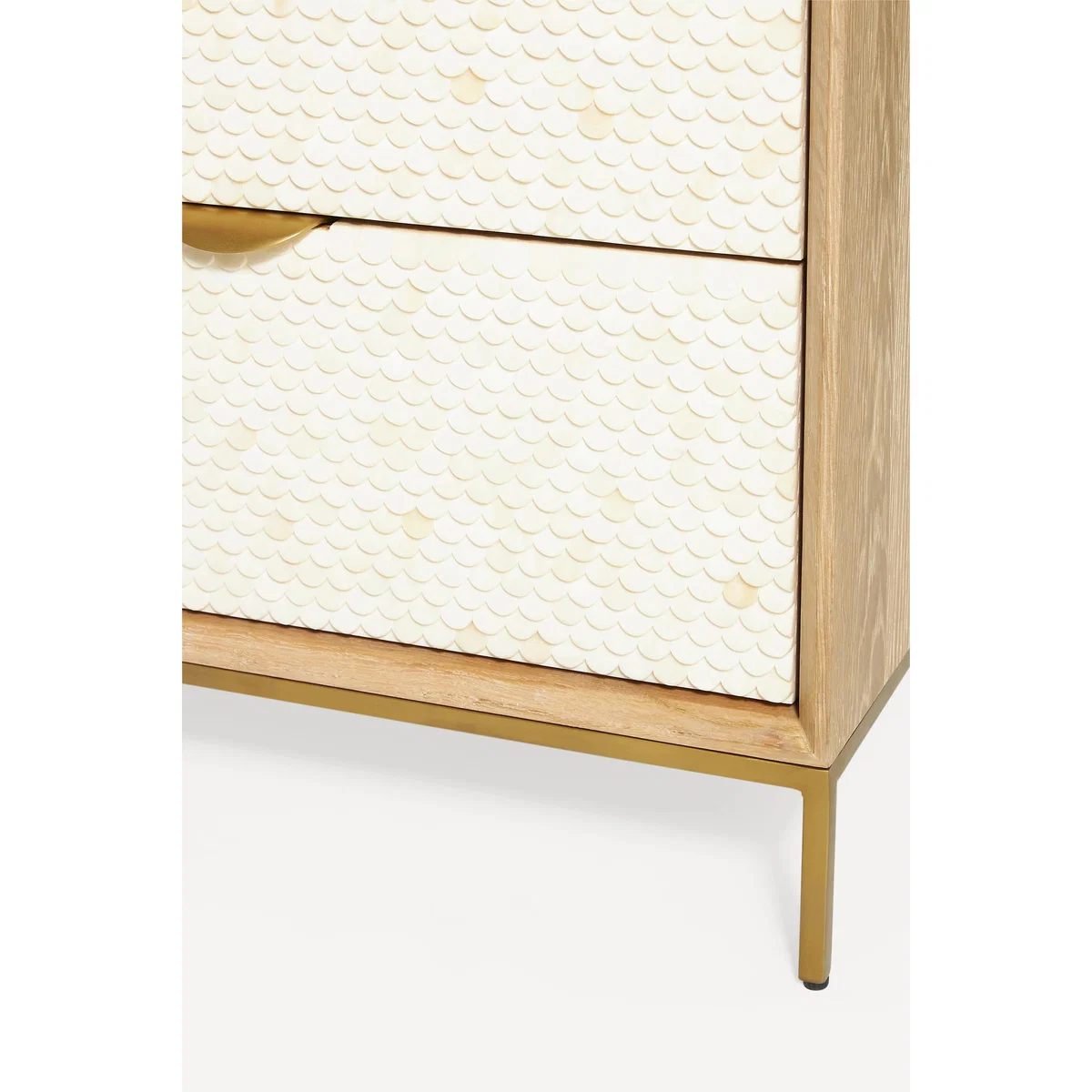 Pisces Oak Wood Six-Drawer Dresser – image 6