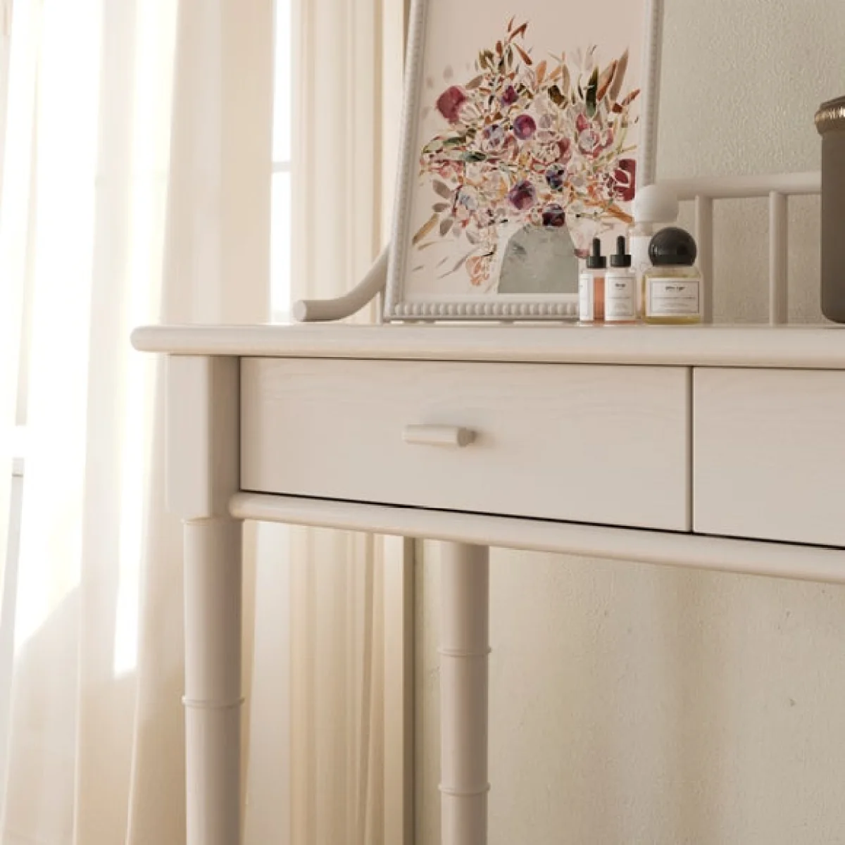 Dulcie 2 Drawer Dressing Table – image 4
