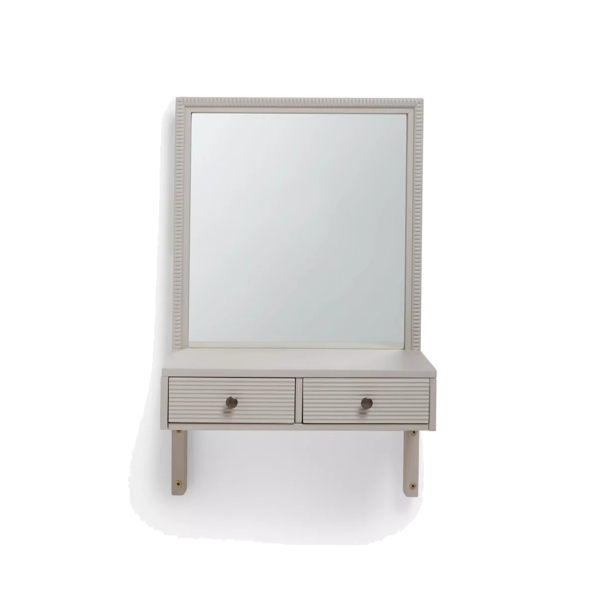 John Lewis Gustav Dressing Table Mirror, Grey – image 1