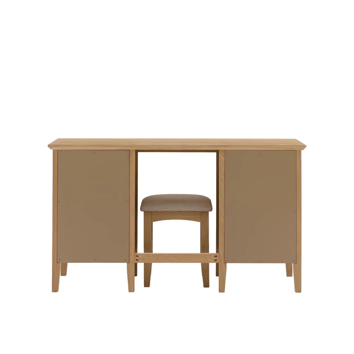Gallery Direct Rye 6 Drawer Dressing Table & Stool Natural – image 7
