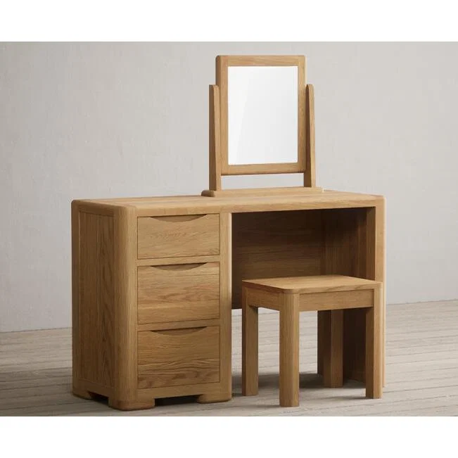 Harper Solid Oak Dressing Table Set – image 3