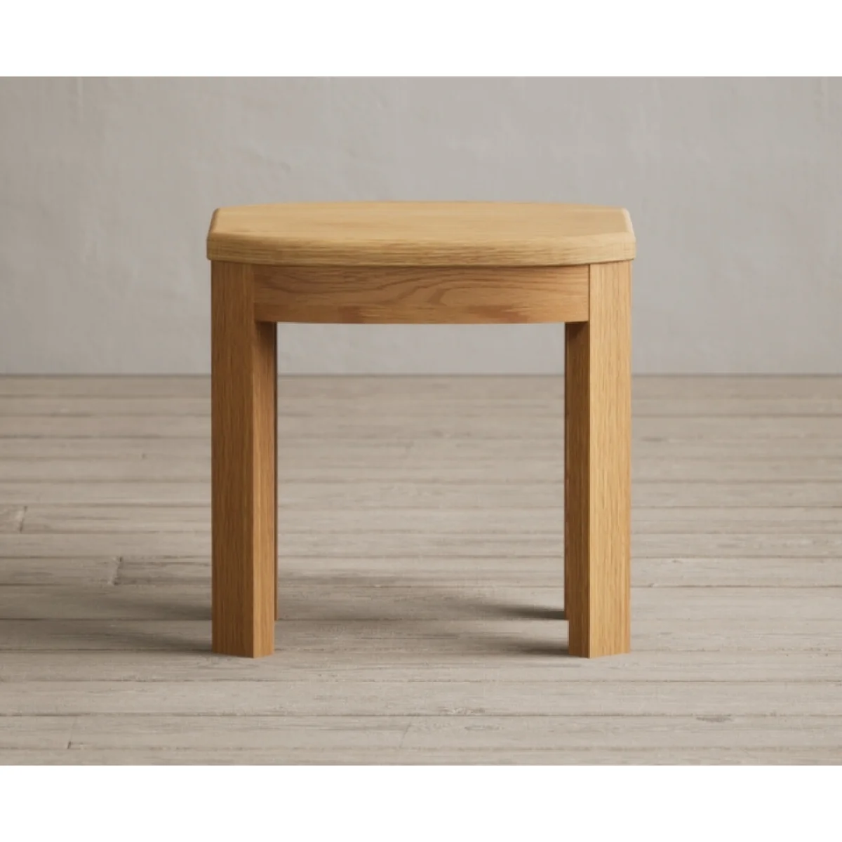Somerton Curved Solid Oak Dressing Table Set – image 9