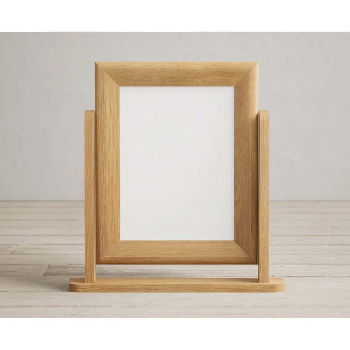 Somerton Curved Solid Oak Dressing Table Set – image 10