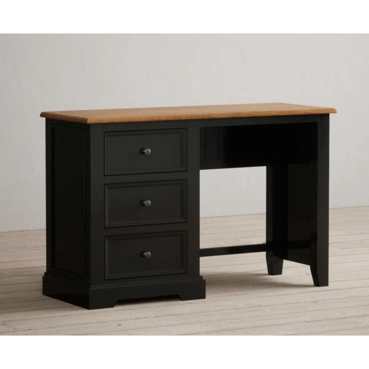 Charlton Oak and Black Painted Dressing Table – image 4
