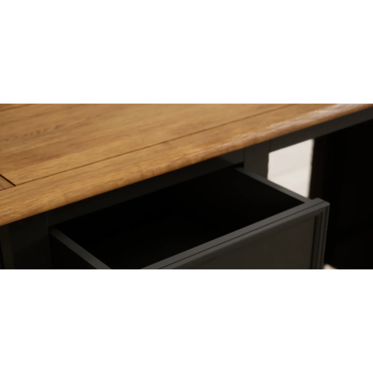 Charlton Oak and Black Painted Dressing Table – image 8