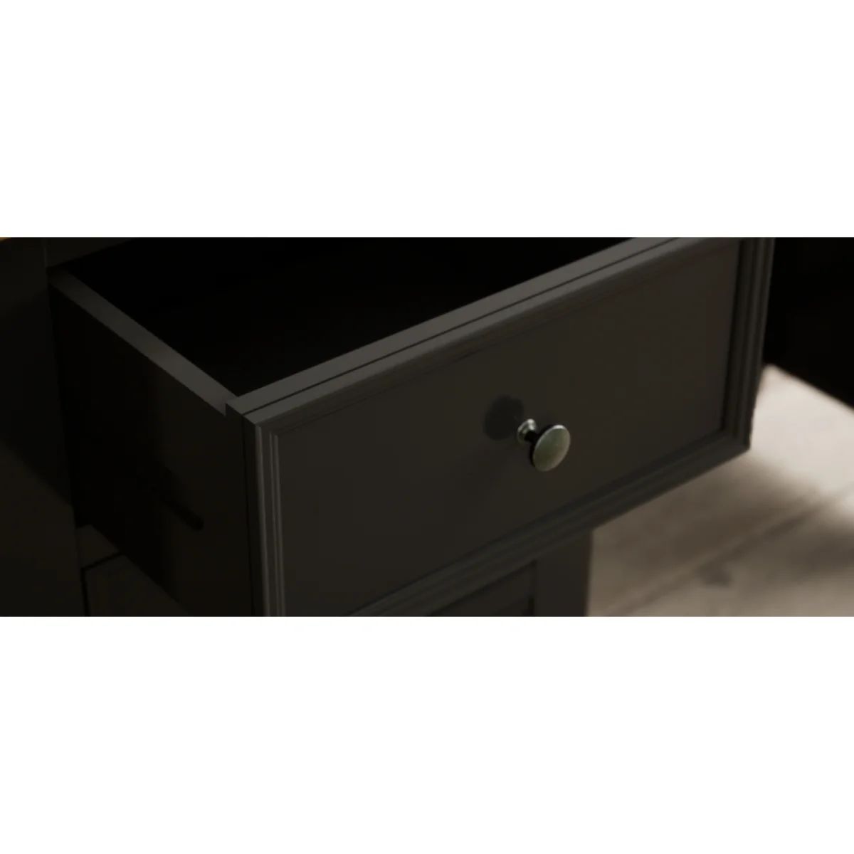 Charlton Oak and Black Painted Dressing Table – image 10