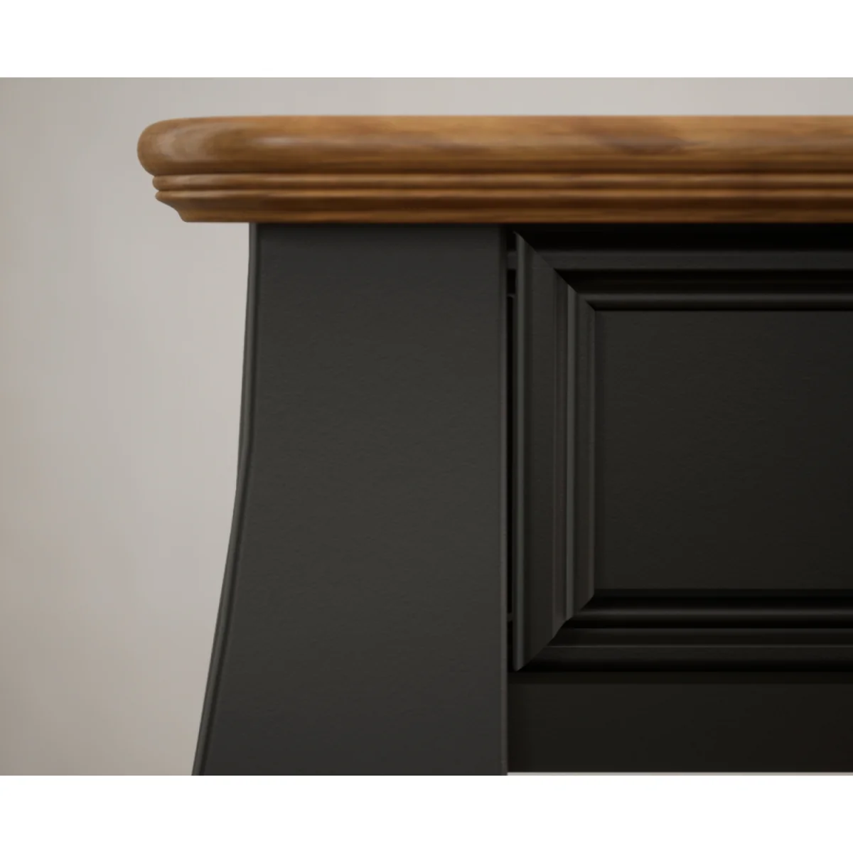 Chateau Noir Oak and Black Painted Dressing Table Set – image 9