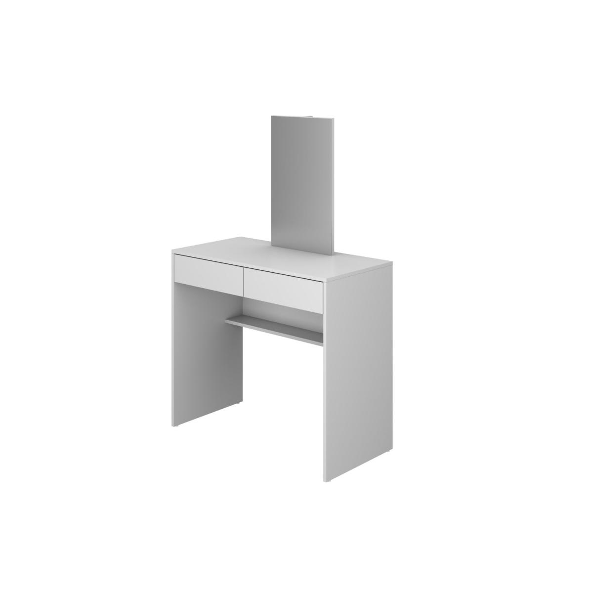 Leighton - White Dressing Table with Mirror – image 4