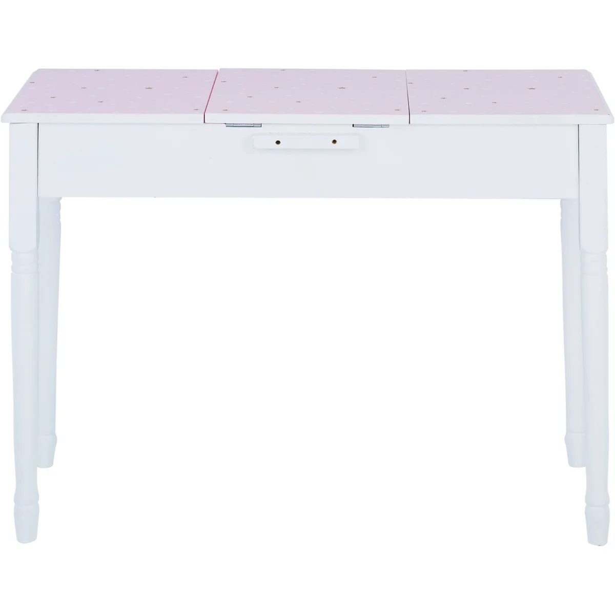 Kids Fashion Twinkle Star Prints Kate Play Vanity with Storage - White – image 8