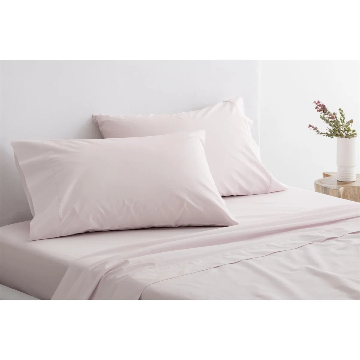 Organic 300tc Percale Fitted Sheet – image 3