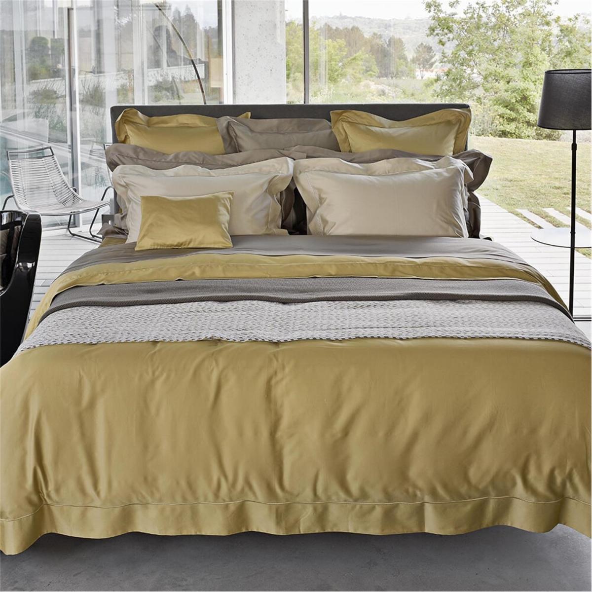 de Lemos Bourdon Egyptian Cotton Sateen Flat Sheet - King – image 2