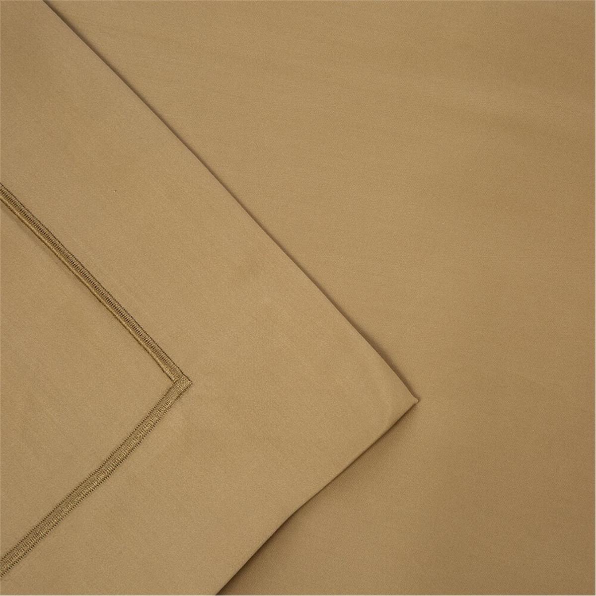 de Lemos Bourdon Egyptian Cotton Sateen Flat Sheet - King – image 5
