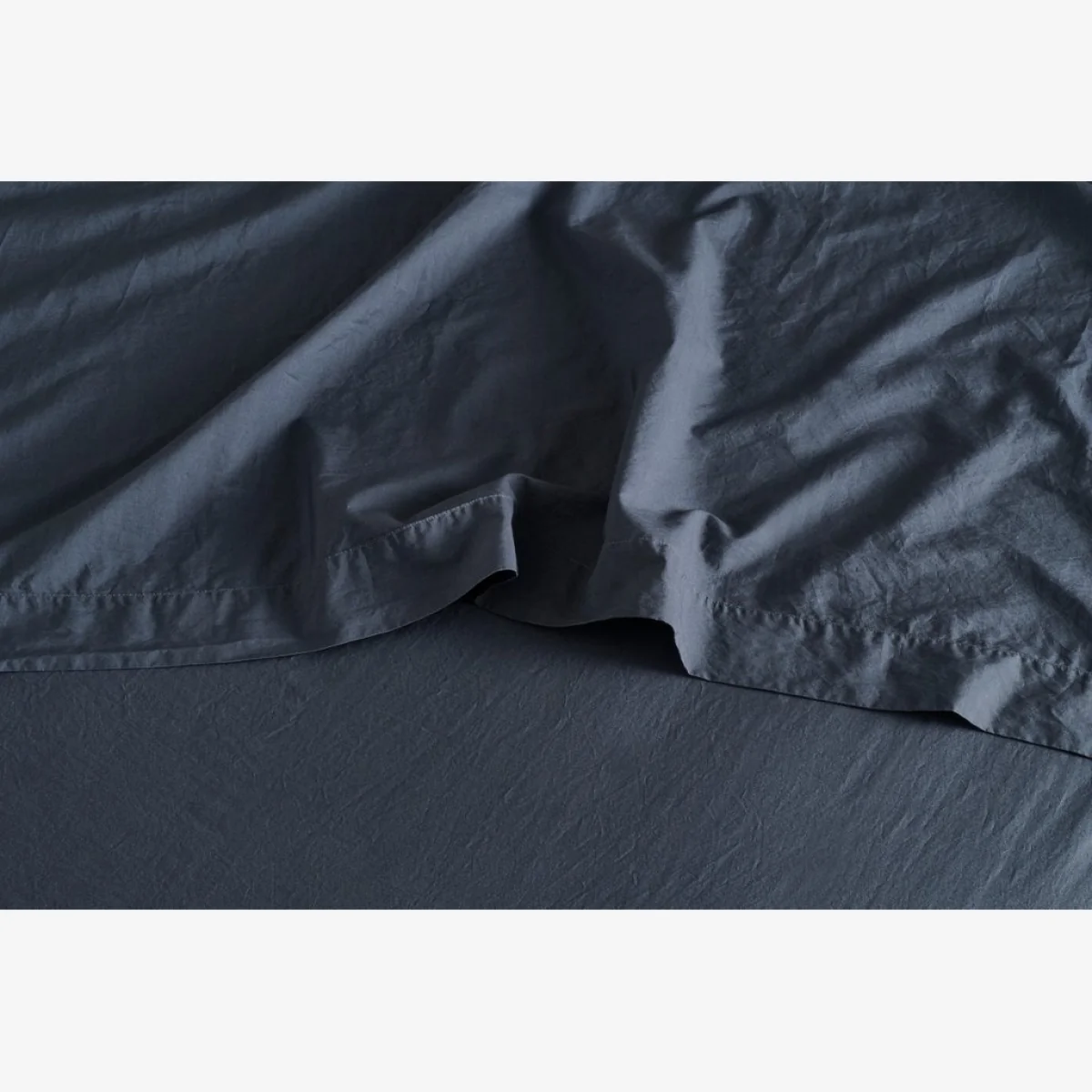 Bedfolk Relaxed Cotton Flat Sheet