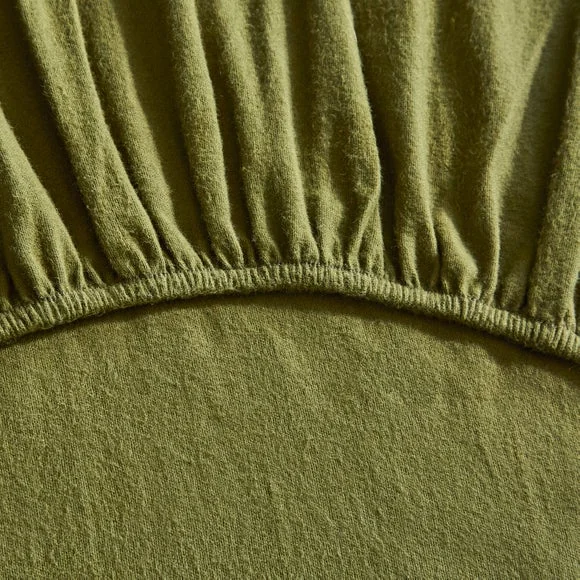 Simply Brushed Cotton 28cm Fitted Sheet – image 3
