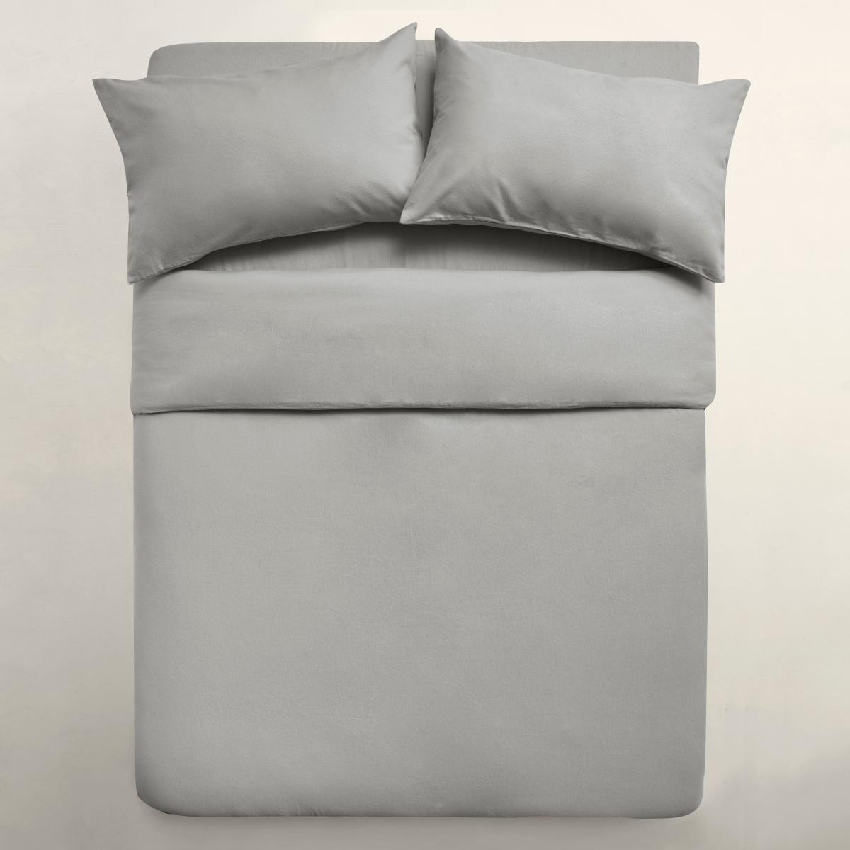 Simply Brushed Cotton Fitted Bed Sheets Natural – image 4