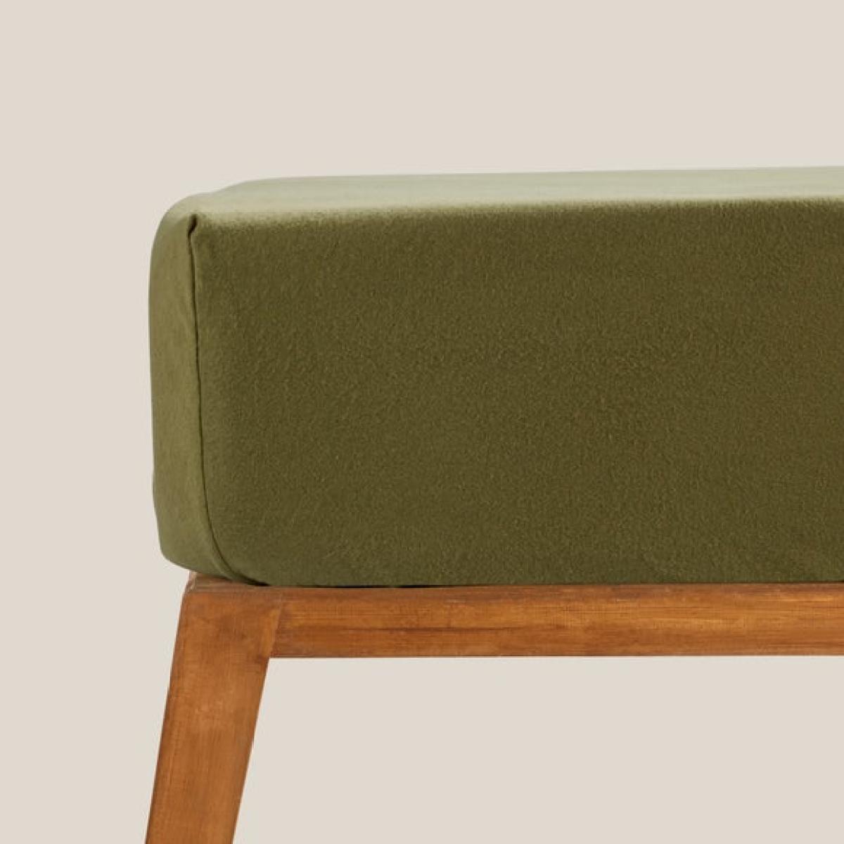 100% Organic Brushed Cotton Fitted Sheet – image 3