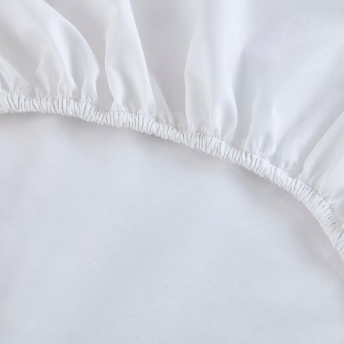 100% Cotton 28cm Fitted Sheet – image 3