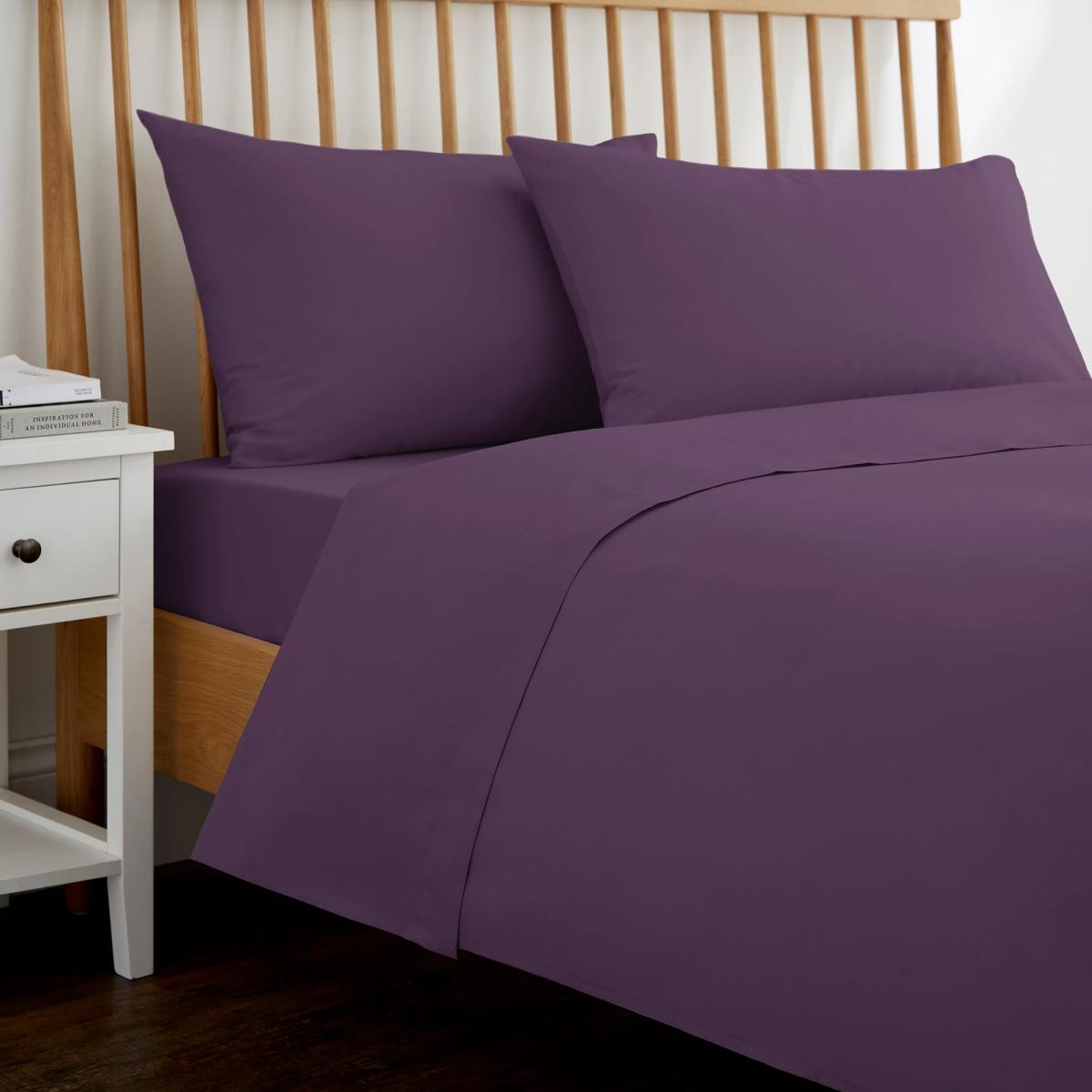 Pure Cotton Flat Sheet Peacock – image 2