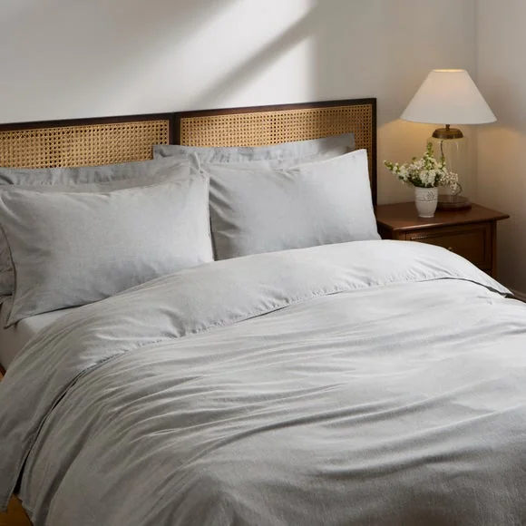Dorma Cotton Cashmere Blend Fitted Sheet – image 1